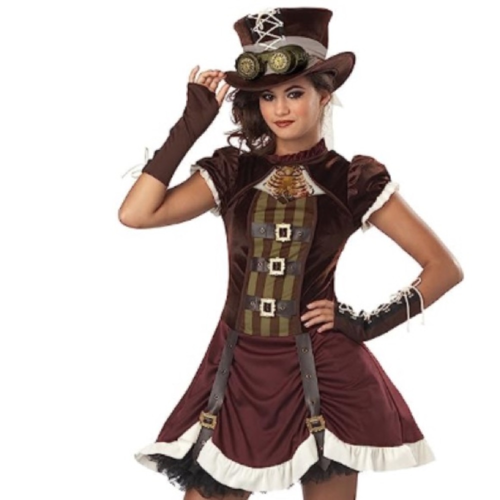 Teen Steampunk Halloween Costume for Tweens